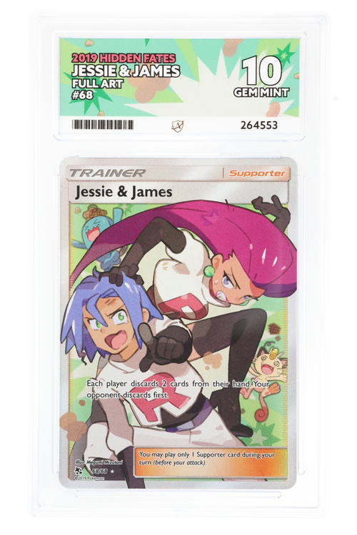 Jessie & James 68/68 - ACE 10 - Hidden Fates