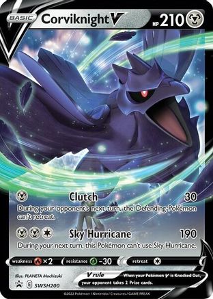 Corviknight V - SWSH200 SWSH200/307 - SWSH Sword & Shield Promo Cards Holofoil