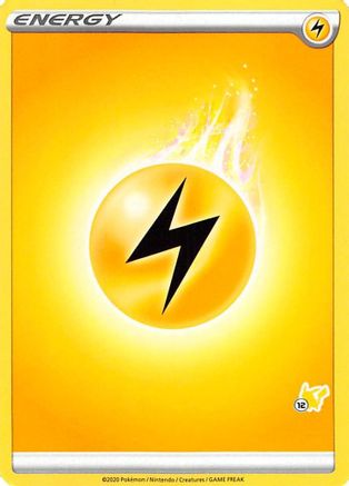 Lightning Energy (#12 Pikachu Stamped) - Battle Academy 2022