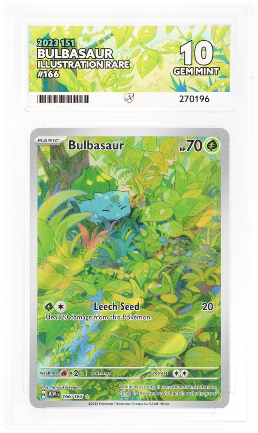 Bulbasaur 166 - Ace 10 - 151