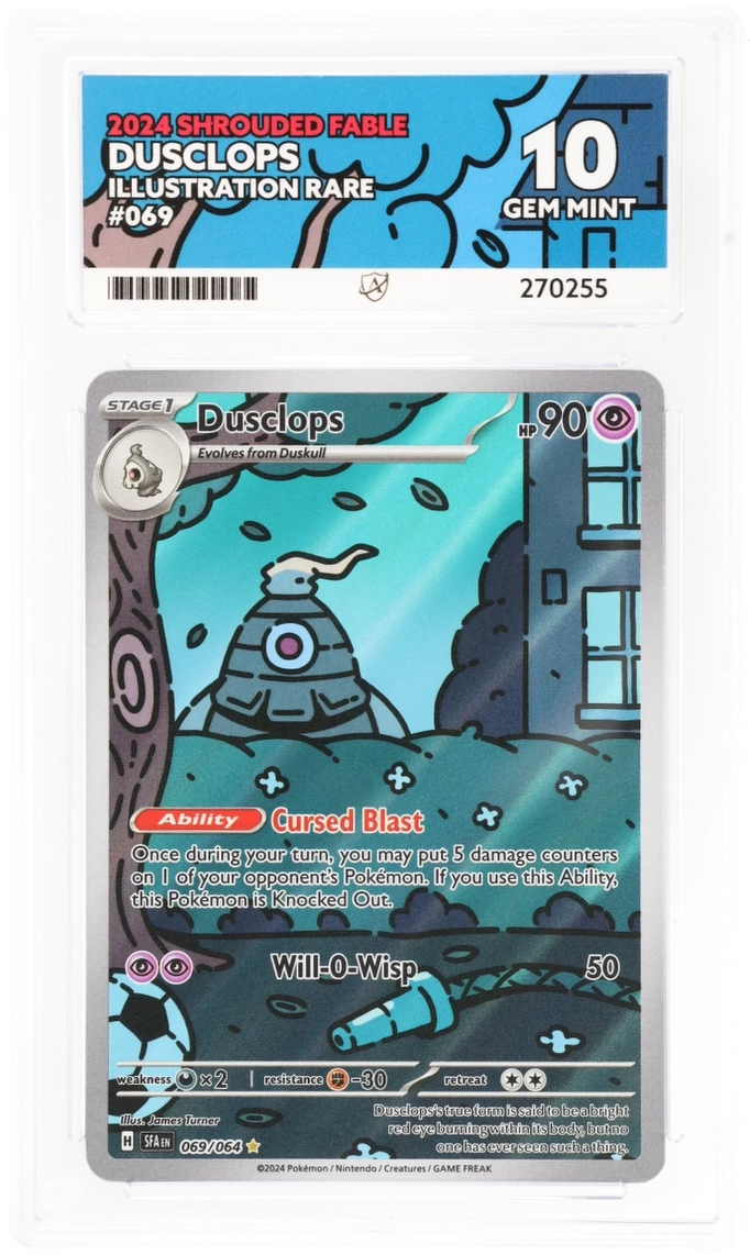 ACE 10 - Dusclops - 069/064 - Shrouded Fable - Pokemon