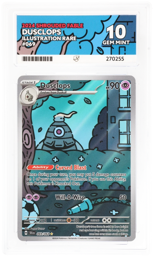 ACE 10 - Dusclops - 069/064 - Shrouded Fable - Pokemon