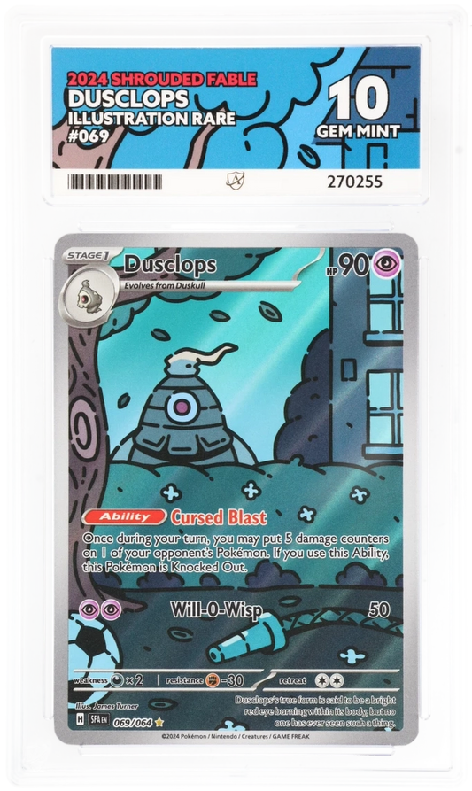 ACE 10 - Dusclops - 069/064 - Shrouded Fable - Pokemon