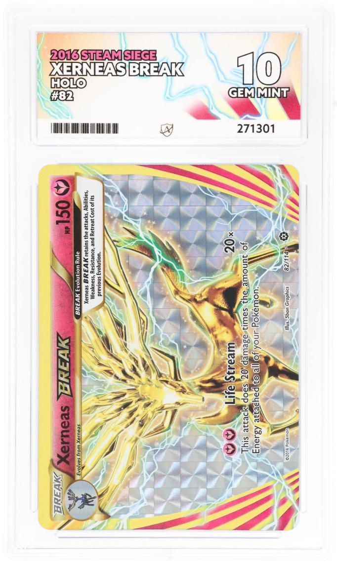 ACE 10 - Xerneas BREAK - 82/114 - Steam Siege - Pokemon