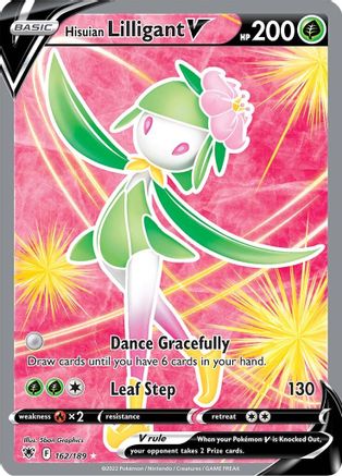Hisuian Lilligant V (Full Art) 162/189 - Astral Radiance Holofoil