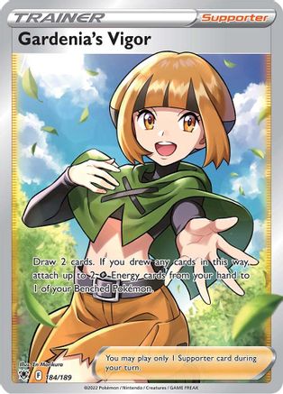Gardenia's Vigor (Full Art) 184/189 - Astral Radiance Holofoil