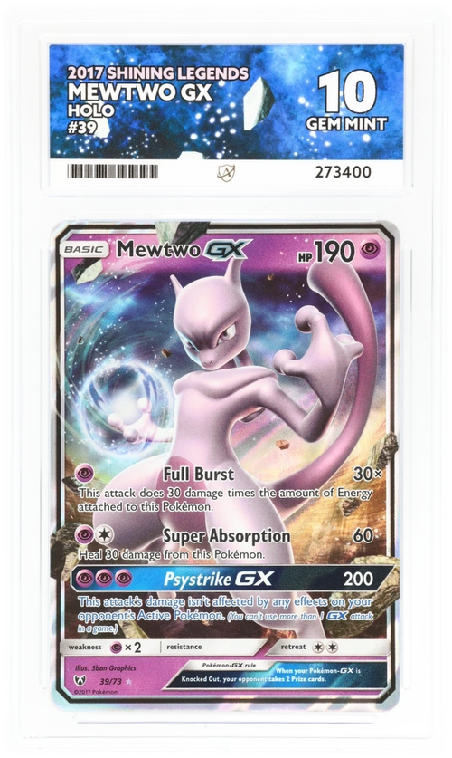 ACE 10 - Mewtwo GX - 39/73 - Shining Legends - Pokemon