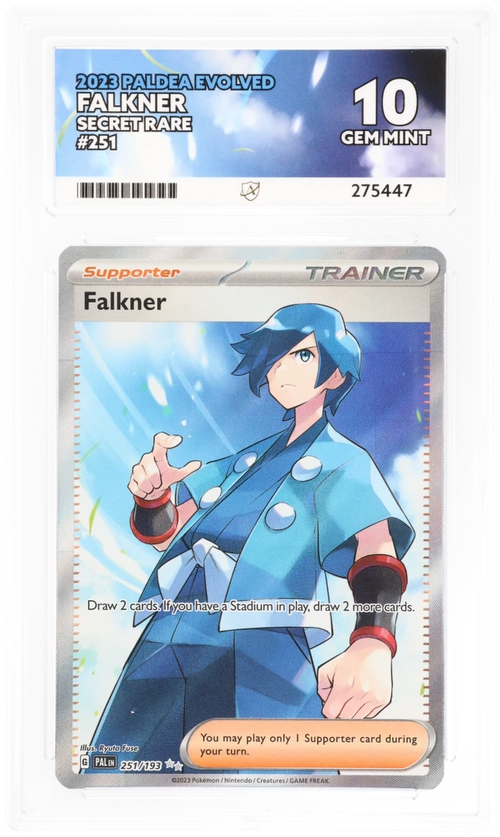 ACE 10 - Falkner - 251/193 - Paldea Evolved - Pokemon
