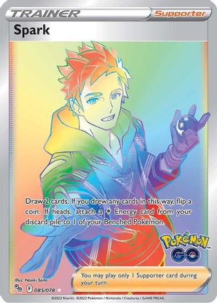 Spark 85/78 - Pokmon GO Holofoil