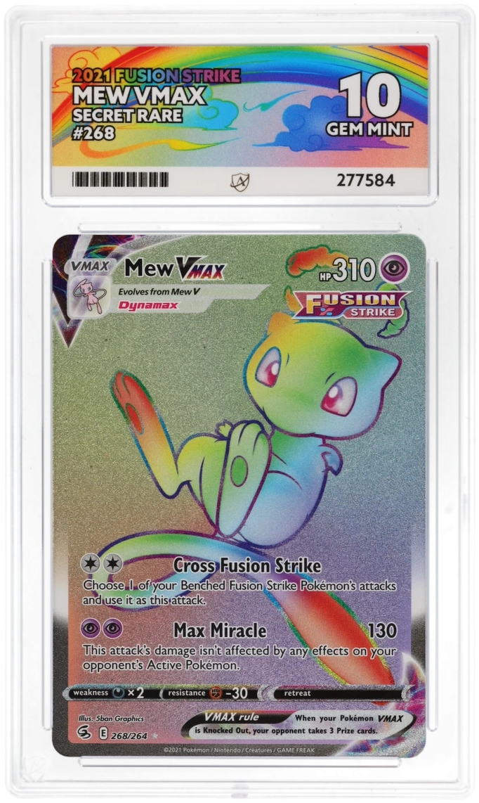 Mew Vmax 268 - Ace 10 - Fusion Strike