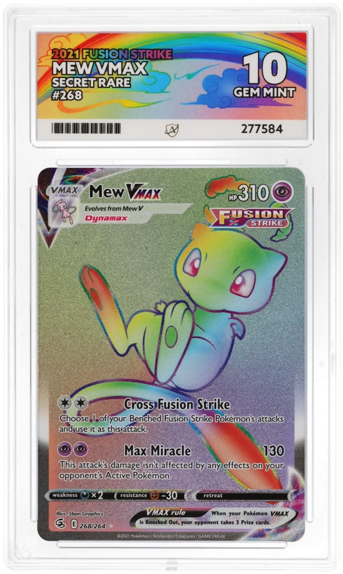 Mew Vmax 268 - Ace 10 - Fusion Strike