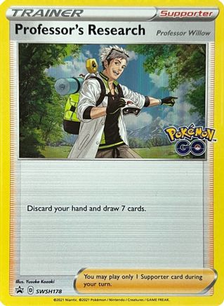 Professor's Research SWSH178/307 - SWSH Black Star Promos Holofoil