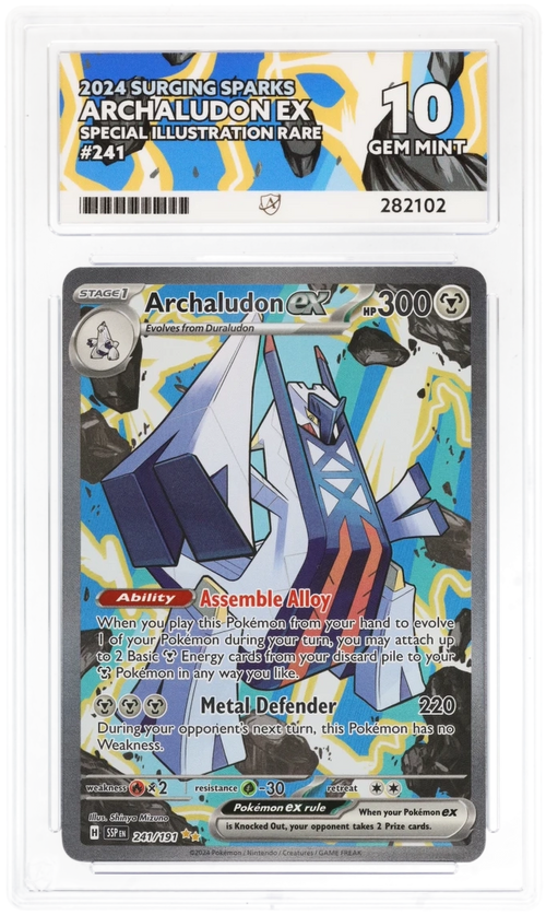 ACE 10 - Archaludon ex - 241/191 - Surging Sparks - Pokemon