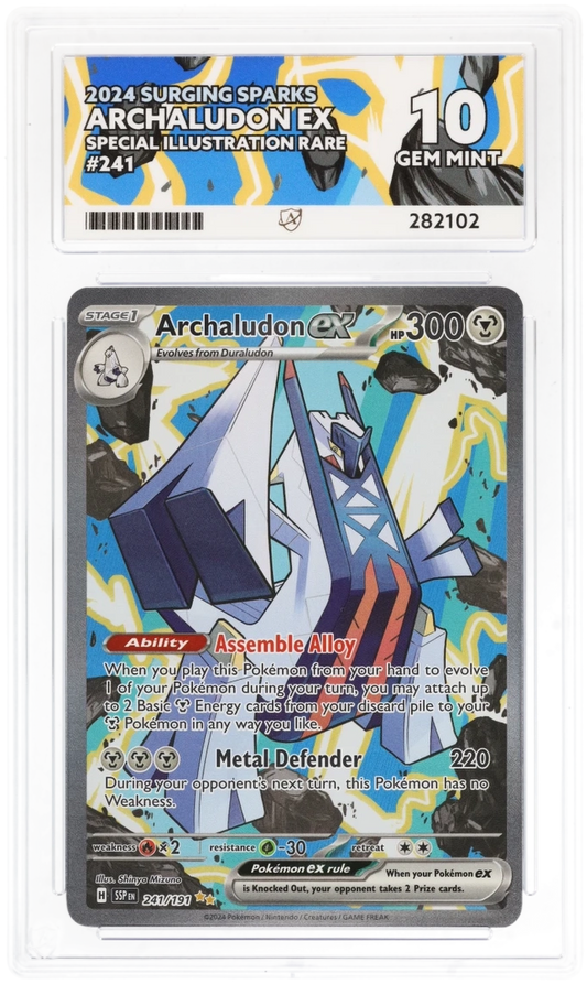 ACE 10 - Archaludon ex - 241/191 - Surging Sparks - Pokemon