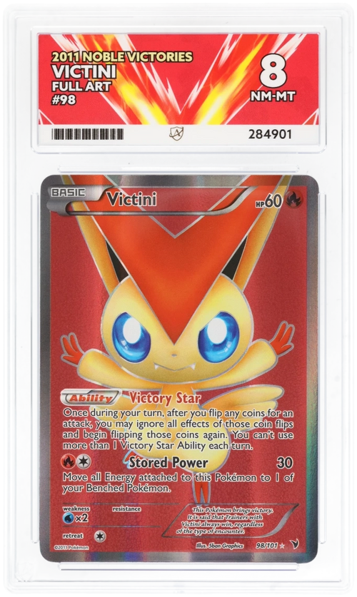 Victini Full Art 98/101 - Ace 8 - Noble Victories