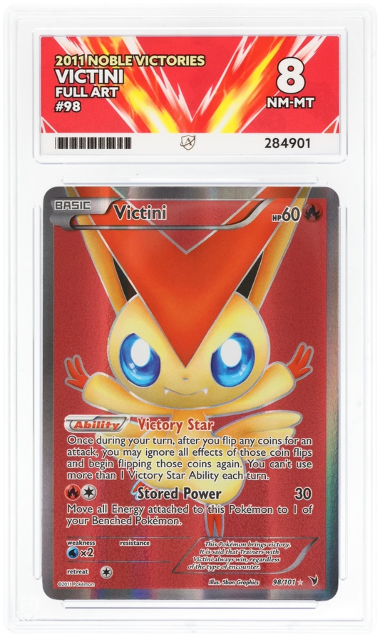 Victini Full Art 98/101 - Ace 8 - Noble Victories