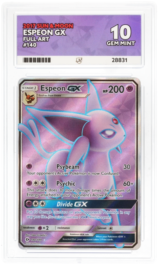 ACE 10 - Espeon GX - 140/149 - Sun & Moon - Pokemon