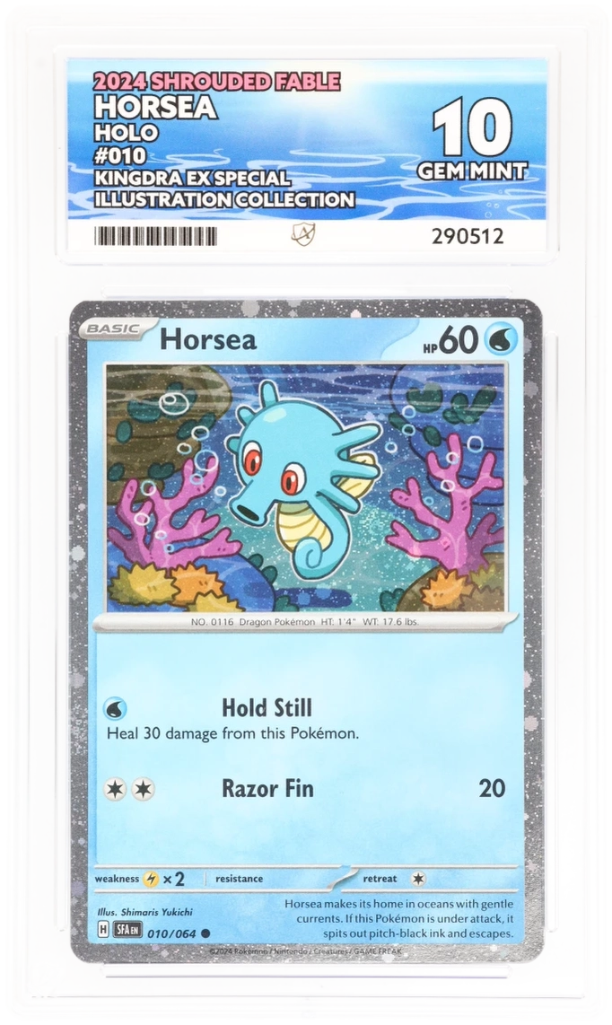 ACE 10 - Horsea - 010/064 - Shrouded Fable - Kingdra ex Special Illustration Collection - Pokemon
