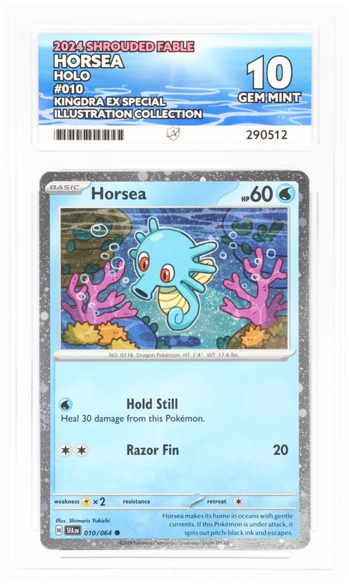 ACE 10 - Horsea - 010/064 - Shrouded Fable - Kingdra ex Special Illustration Collection - Pokemon