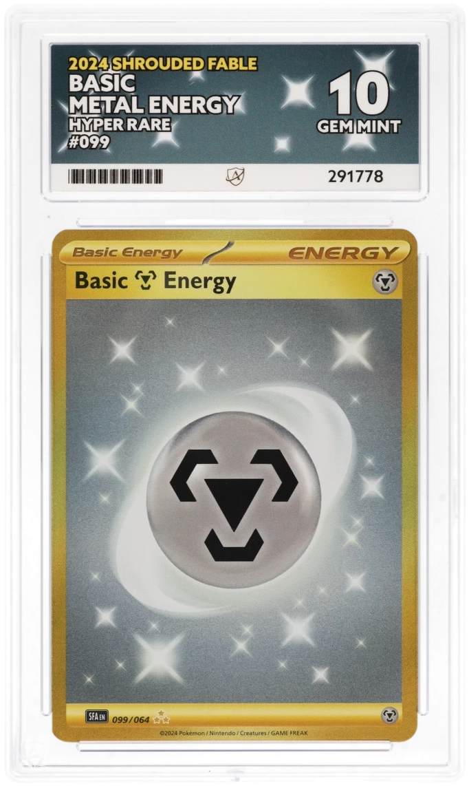 ACE 10 - Basic Metal Energy - 099/064 - Shrouded Fable - Pokemon