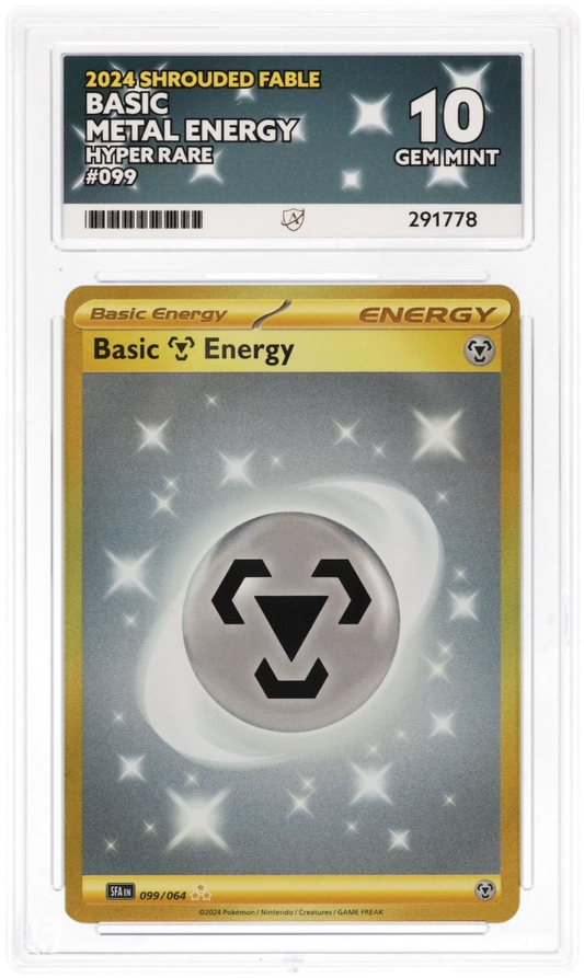 ACE 10 - Basic Metal Energy - 099/064 - Shrouded Fable - Pokemon