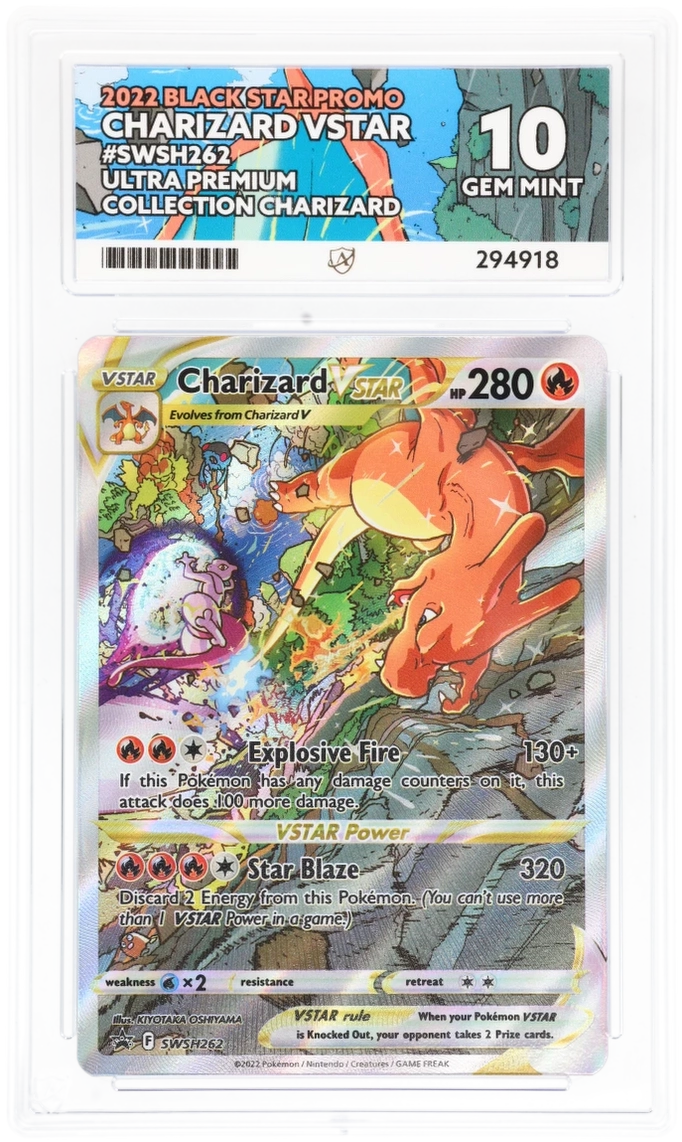 Charizard VSTAR SWSH262 - Ace 10 - Black Star Promo