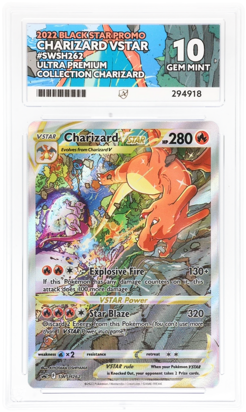 Charizard VSTAR SWSH262 - Ace 10 - Black Star Promo