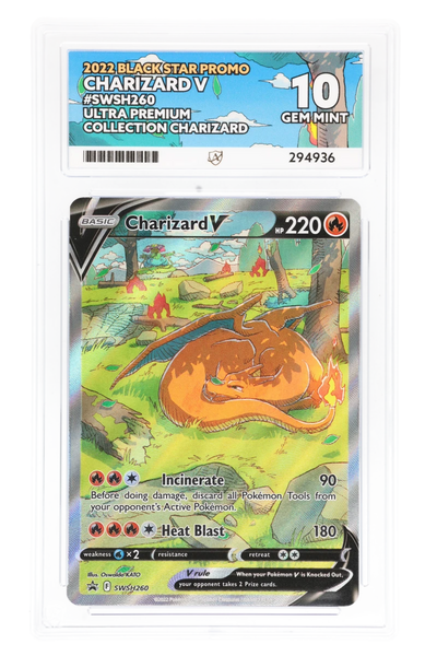 Charizard VSTAR SWSH260 - ACE 10 - Black Star Promo – PokeRand