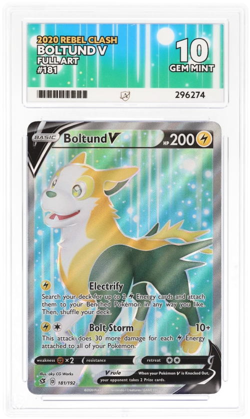 ACE 10 - Boltund V - 181/192 - Rebel Clash - Pokemon