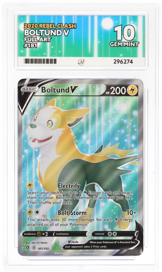 ACE 10 - Boltund V - 181/192 - Rebel Clash - Pokemon