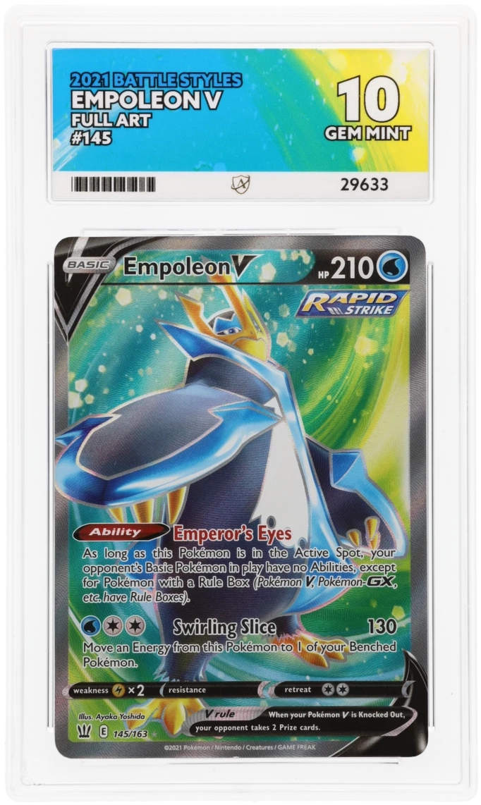 ACE 10 - Empoleon V - 145/163 - Battle Styles - Pokemon