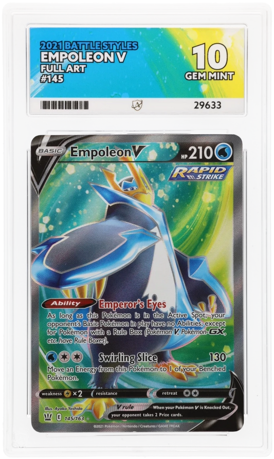 ACE 10 - Empoleon V - 145/163 - Battle Styles - Pokemon