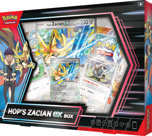 Hop's Zacian ex Collection Box