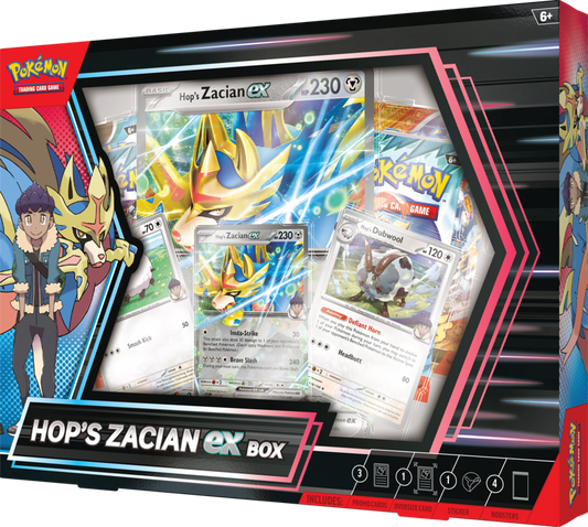 Hop's Zacian ex Collection Box