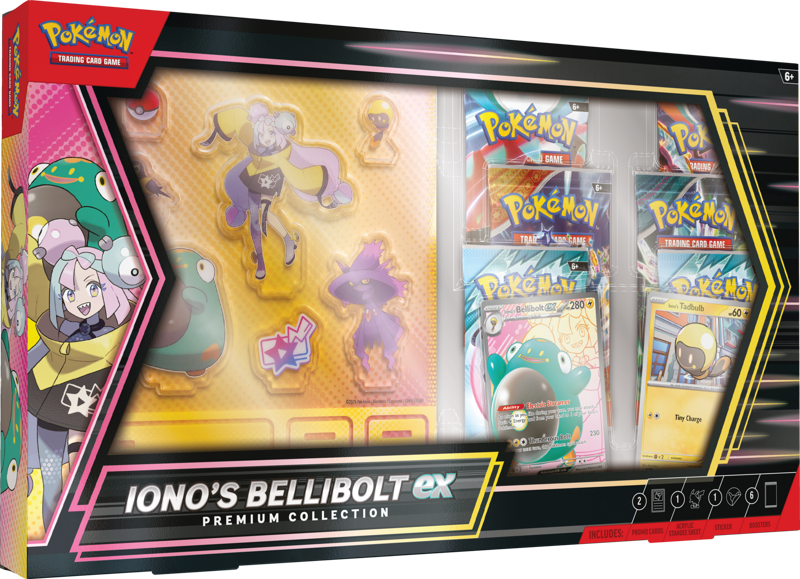 Pokemon Iono’s Bellibolt EX Premium Collection