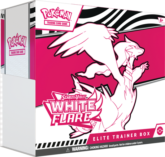 Pokemon Scarlet & Violet White Flare Elite Trainer Box