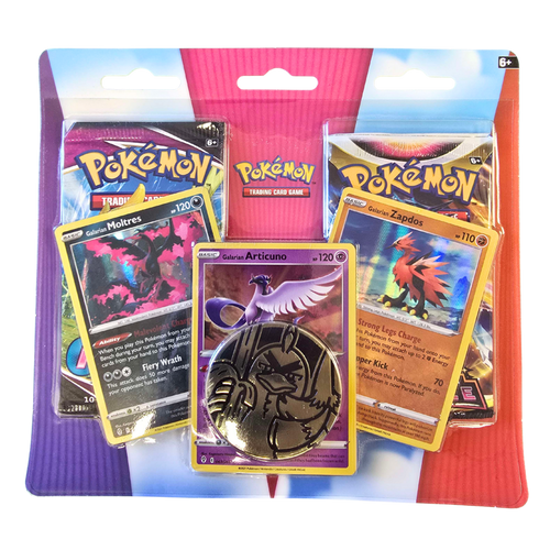 Enhanced 2 Pack Blister (Articuno/Zapdos/Moltres) 1x Fusion Strike + 1x Astral Radiance