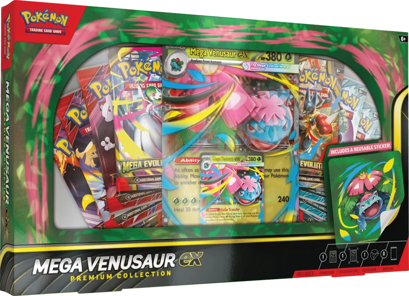 Mega Venusaur EX Premium Collection Box