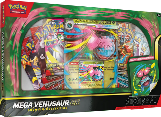 Mega Venusaur EX Premium Collection Box