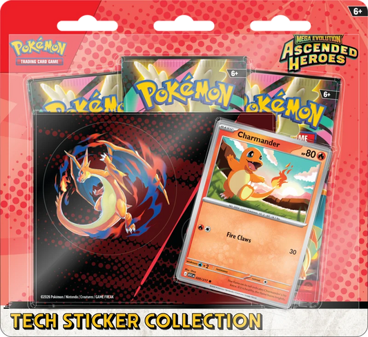 Mega Evolution Ascended Heroes - Tech Sticker (Charmander)