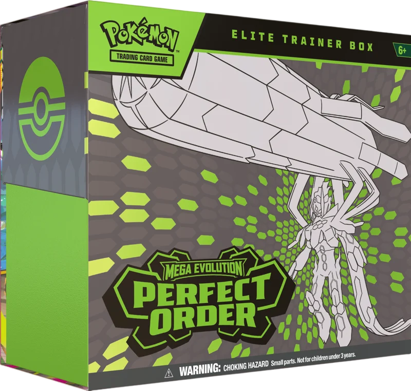*Damaged box* Pokémon TCG: Mega Evolution Perfect Order - Elite Trainer Box