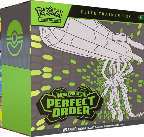*Damaged box* Pokémon TCG: Mega Evolution Perfect Order - Elite Trainer Box