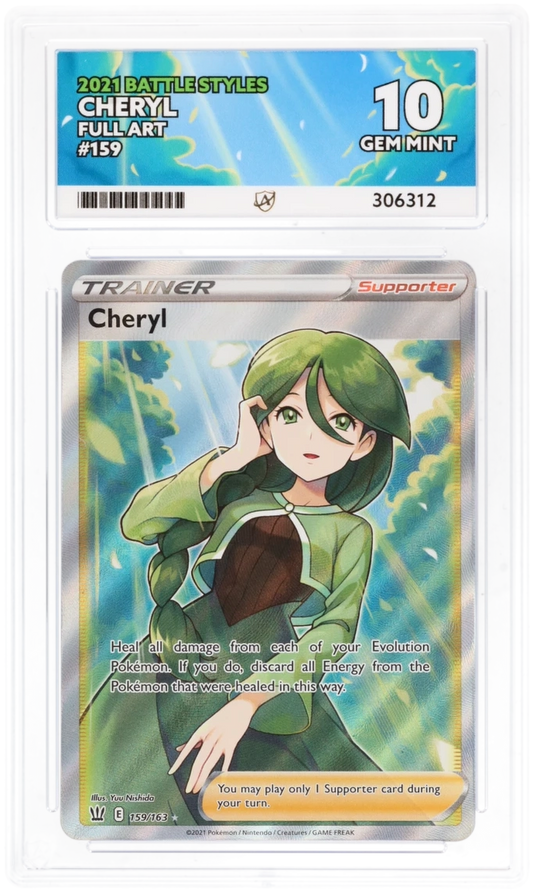 ACE 10 - Cheryl - 159/163 - Battle Styles - Pokemon