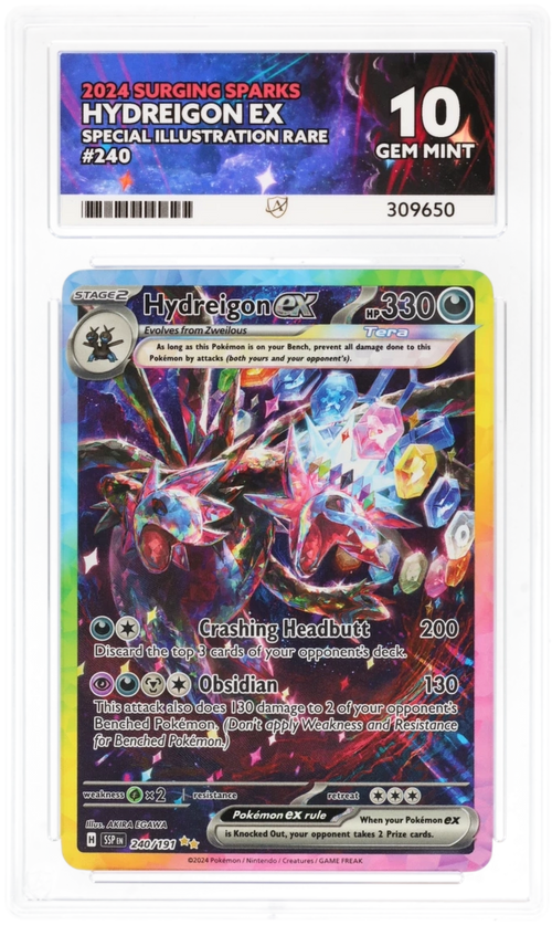 Hydreigon ex 240 - Ace 10 - Surging Sparks