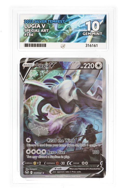 Lugia V 186/195 - Ace 10 - Silver Tempest
