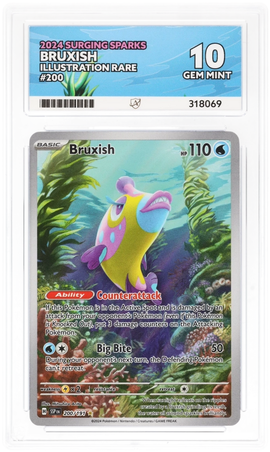 ACE 10 - Bruxish - 200/191 - Surging Sparks - Pokemon