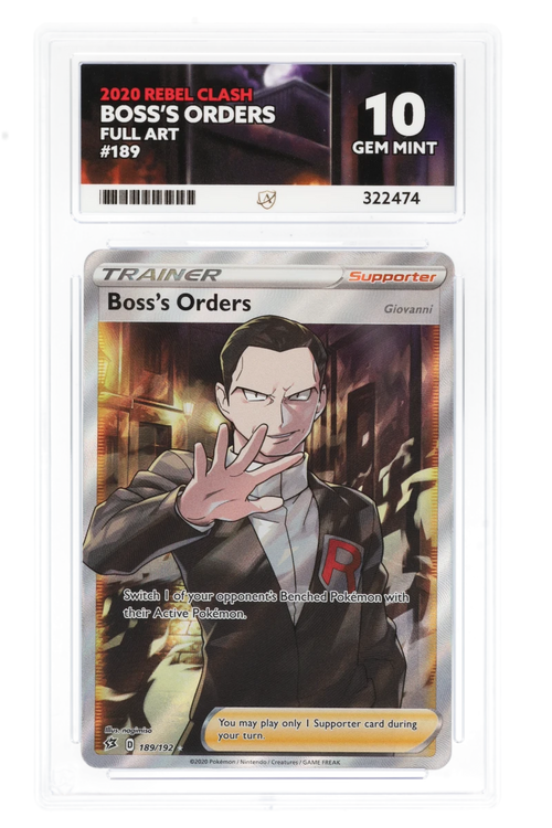 Boss's Orders 189/192 - Ace 10 - Rebel Clash