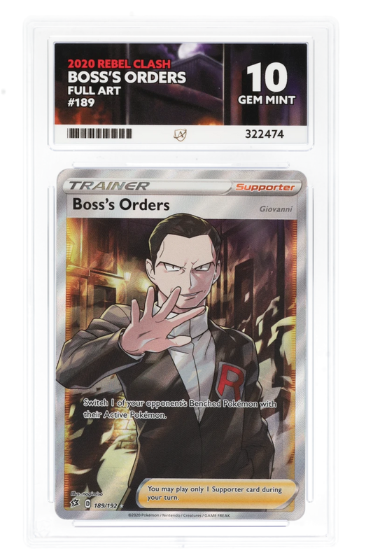 Boss's Orders 189/192 - Ace 10 - Rebel Clash