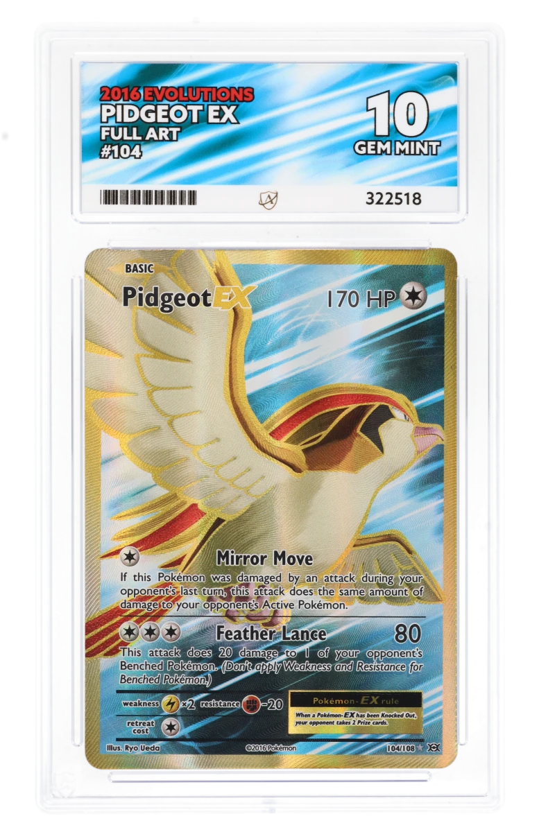 Pidgeot ex 104/108 - Ace 10 - 2016 Evolutions