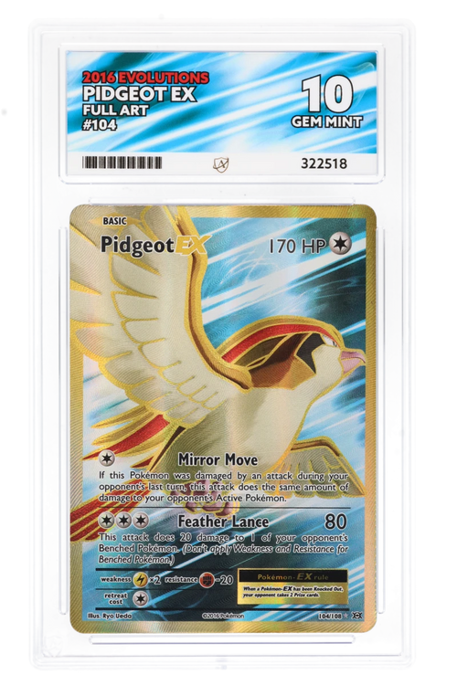 Pidgeot ex 104/108 - Ace 10 - 2016 Evolutions